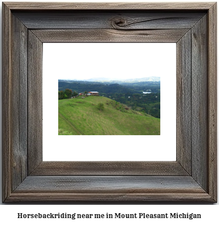 horseback riding near me in Mount Pleasant, Michigan